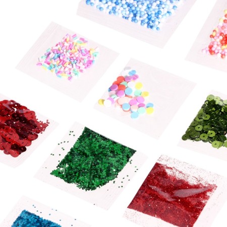 Set for experiments "Meganabar for creating slines", with your own hands, 10 figures and crystals-32