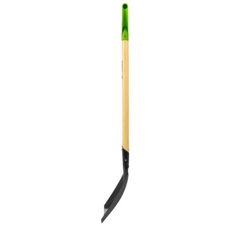 Shovel of soviet, rectangular, l = 115 cm, wooden lacquered stalk, luxe-2