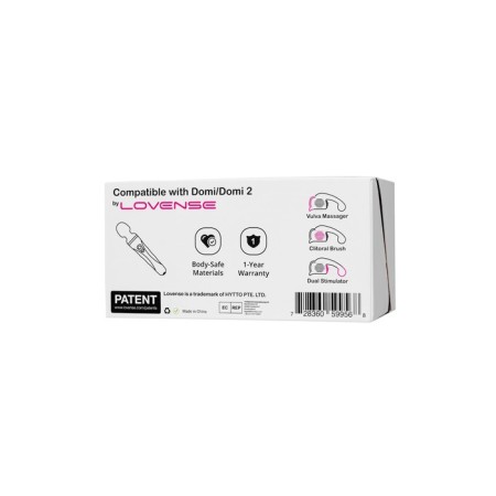 Female Exchange Nazadka for Domi 2, silicone, black color, 12.9 cm-11