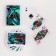 Paper Paper cards, 54 pcs, 300 g/m2, 8.7 x 5.7 cm
