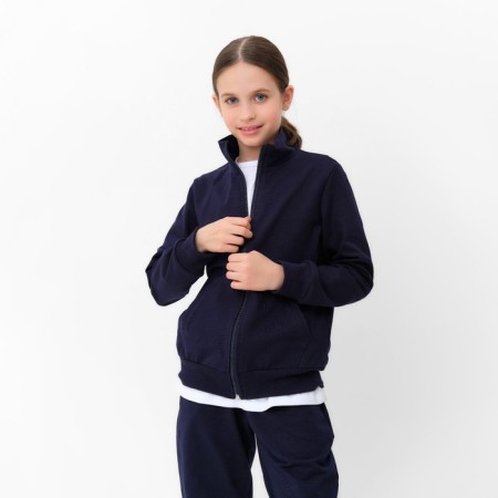 Kids (sweatshirt, pants) minku dark blue color, height 164 cm-13