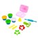 Set for playing with plasticine "Ice Cream Stop", 4 jars of plasticine, in a bag