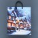 New Year. Package "Christmas Night", polyethylene with a plastic pen, 37.5x44.5 cm.