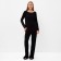 Kit (jumper, trousers) female minku, color Black Rr. 46