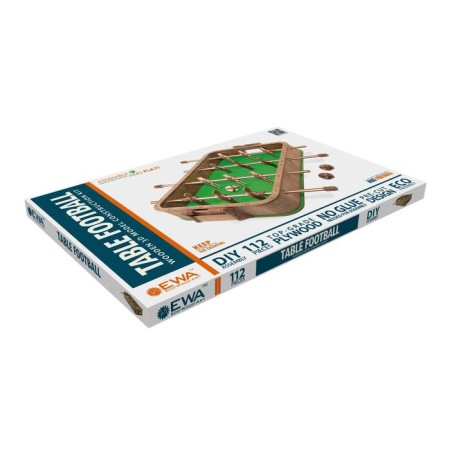 Wooden 3D designer "Table football"-19