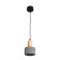 Sydney lamp E27 Black 12x12x20-170cm