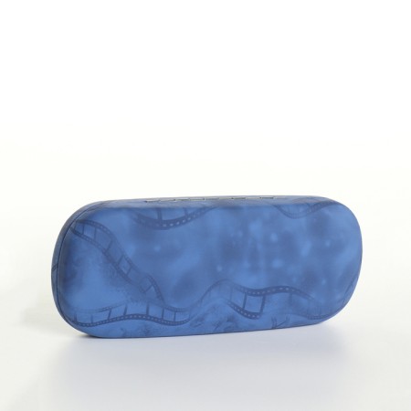 Case for glasses on the cracker, the color is blue-1