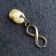 Tailor-Talisman "Infinity", natural amber