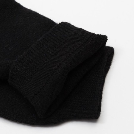 Men's socks woolen, black color, size 39-43-2
