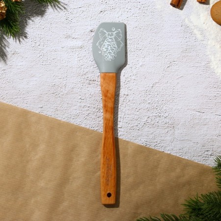 Set of confectionery "Christmas", cookies for cookies 4 pcs, scapula 1 pc-5