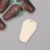 Decor for creativity wood "coffin" set of 5 pcs 5.5x3.4x0.3 cm