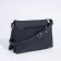 Bag Cross-Bodi with a zipper, blue color