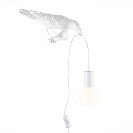Wall lamp EVOLUCE. Sle115301-01. Gavi. 1x40 W, E14, 14.5x12.3 cm, white color