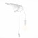 Wall lamp EVOLUCE. Sle115301-01. Gavi. 1x40 W, E14, 14.5x12.3 cm, white color