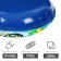 Winter Star Dino Tubing Wheel, LED lighting, case diameter 83 cm