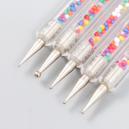 Tools for modeling and giving "balls" a set of 5 pcs acrylic, metal 13 cm-1
