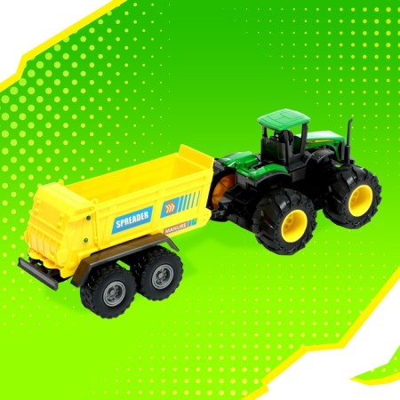 Metal tractor "Special Technics", inertia, mix-5