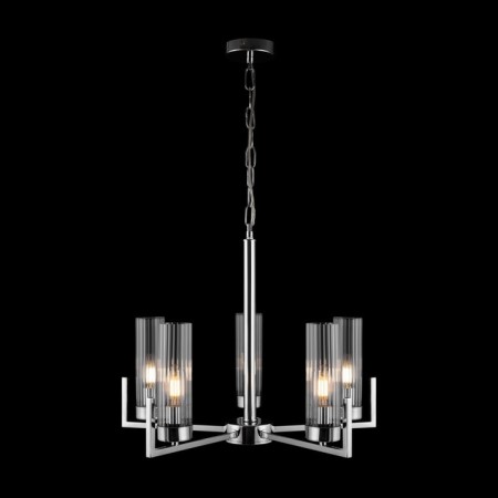 Suspended lamp Freya Fr5214PL-05CH ADELINE, 550x550x730 mm, E14, 5x60W, color chromium-9