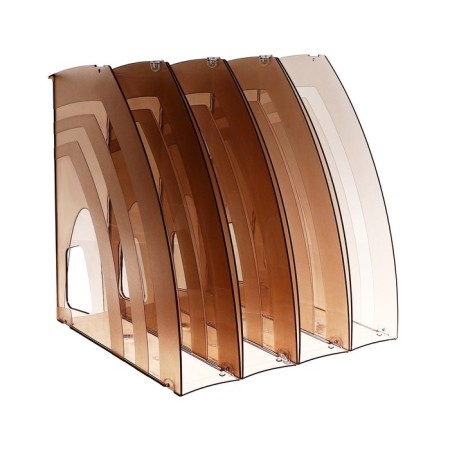 Paper tray Vertical Calligrata "premium", 70mm, tinted smoky-2