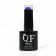 Neon nail polish gel, 3 phase, 8 ml, led/uv, blue color with sparkles (38)