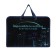 Folder with A4 handles, 340 x 245 x 75 mm, plastic, handles, PT-14-4-12, Silver Car, (voluminous 3D rushing with a metallic effect) 71217