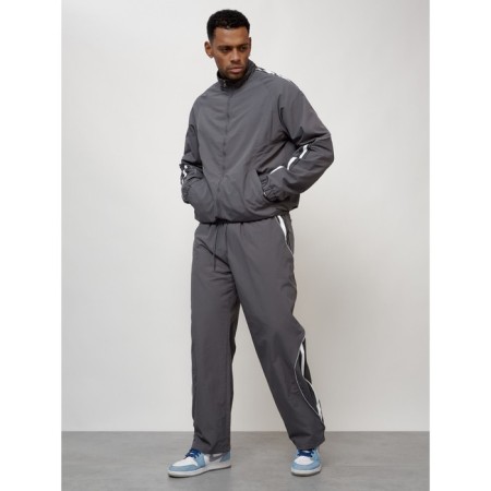 Sports suit men's, size 50, gray color-8