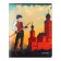 Notebook 48 sheets, in a cage, "anime and megalopolis", cover shaking cardboard, twin-lak, UV-lak, 5 designs, mix