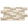 PVC panel brick facing beige 955*480