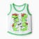 T-shirt for a boy, color is bright green, height 98 cm