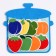 Magic saucepan's counting material