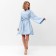 Women's dress Minaku: Enjoy Blue color, rr 46-48
