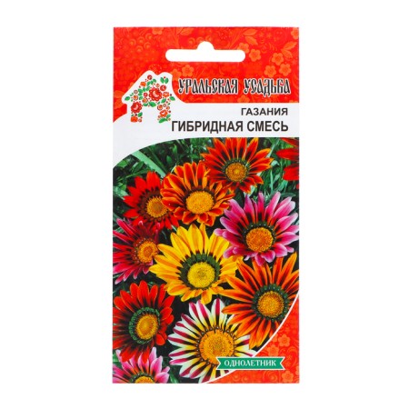 Seeds of gazanias "Hybrid mixture" 12 pcs
