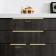 Handle Cappio RT001AU, l = 400, m/o 256, color satin gold