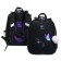 School backpack 38 x 30 x 16 cm, ergonomic back, stavia "cat", black