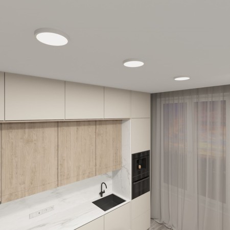 DK6520-WH Thin Lumina Light with D220MM 220V 18W 3000/4000/6500K IP40 White alumin-4