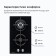 Hon surface Delvento V30N20S011, gas, 2 burners, black