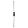Decorative backlight by Arte Lamp Lines A2029AP-1CC, LED, 10 W, 7x10x84 cm, 500 lm, chrome