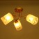 Chandelier 1082/3GD 40W E27 gold 48x48x24 cm Bayerlux