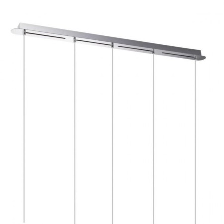 Universal base of molto in chromium color 1200 mm long