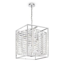 Suspension lamp Maytoni Mod060pl-04ch, E14, 4x60 W, 565x565x1216 mm, Chrome
