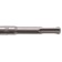 Denzel 705030 concrete boat, double spiral, three dusty edges, 14 x 210 mm
