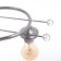 Chandelier "Dale" BP 3x40W E27 Chrome Model: 2612372