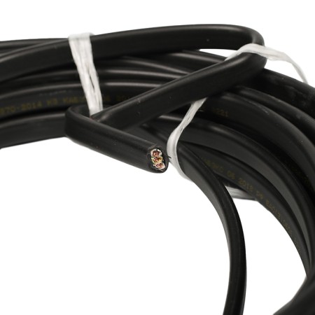 Cable "Kabex", VVG-PNG (A) -LS, 3x2.5 mm2, 10 m, flat, GOST-1