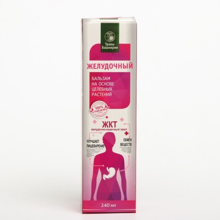 Syrup on vegetable raw materials "Balm Gastric" 240ml-2
