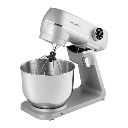 Mixer Maunfeld MF-423SS, Planetarny, 1800 W, 6.5 L, 10 speeds, silver-1