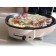 Electric grill Oursson EG0702/PC "Provence Coffee", 1650 W, anti -stick coating, coffee color