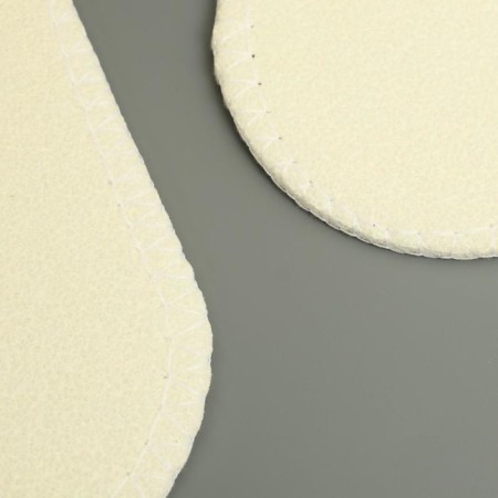 Disposable slippers, standard, non -slip, white, 42 p.-5