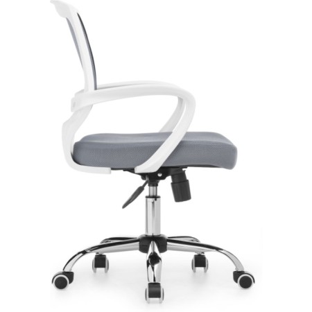 Кресло детское Ergoplus light металл/сетка, хром/серый 57x63x91 см-2