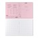 Notebook 18 sheets in a cage, Erichkrause Coverpro Pastel "Classic", with a plastic cover of 180 μm, an offset unit, whiteness 100%, pink