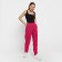 Women's trousers, Fuchsia color, size 44